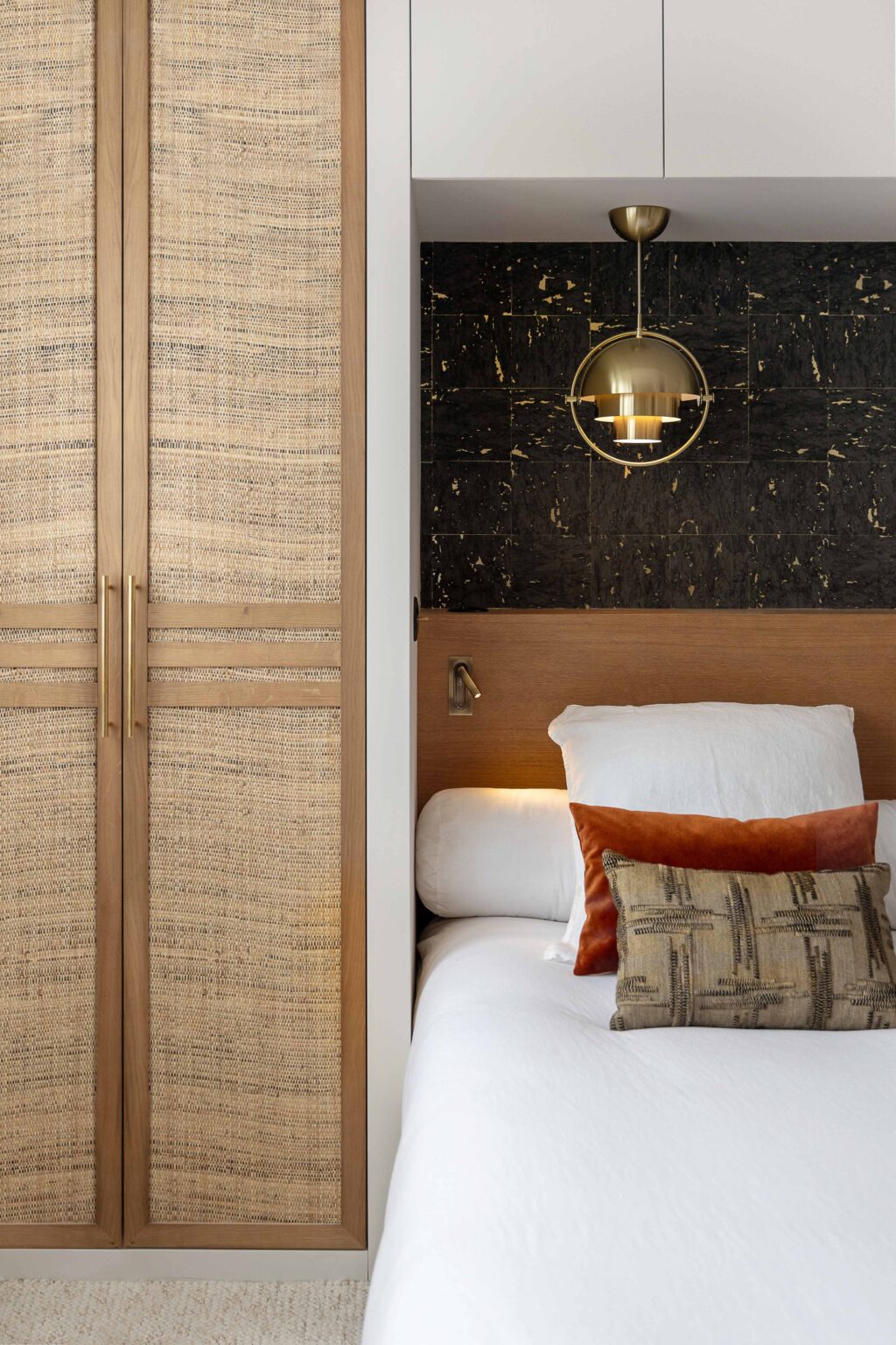 Claire Melul Architecture Intérieure - Bayonne Adour - Chambre 1 tête de lit