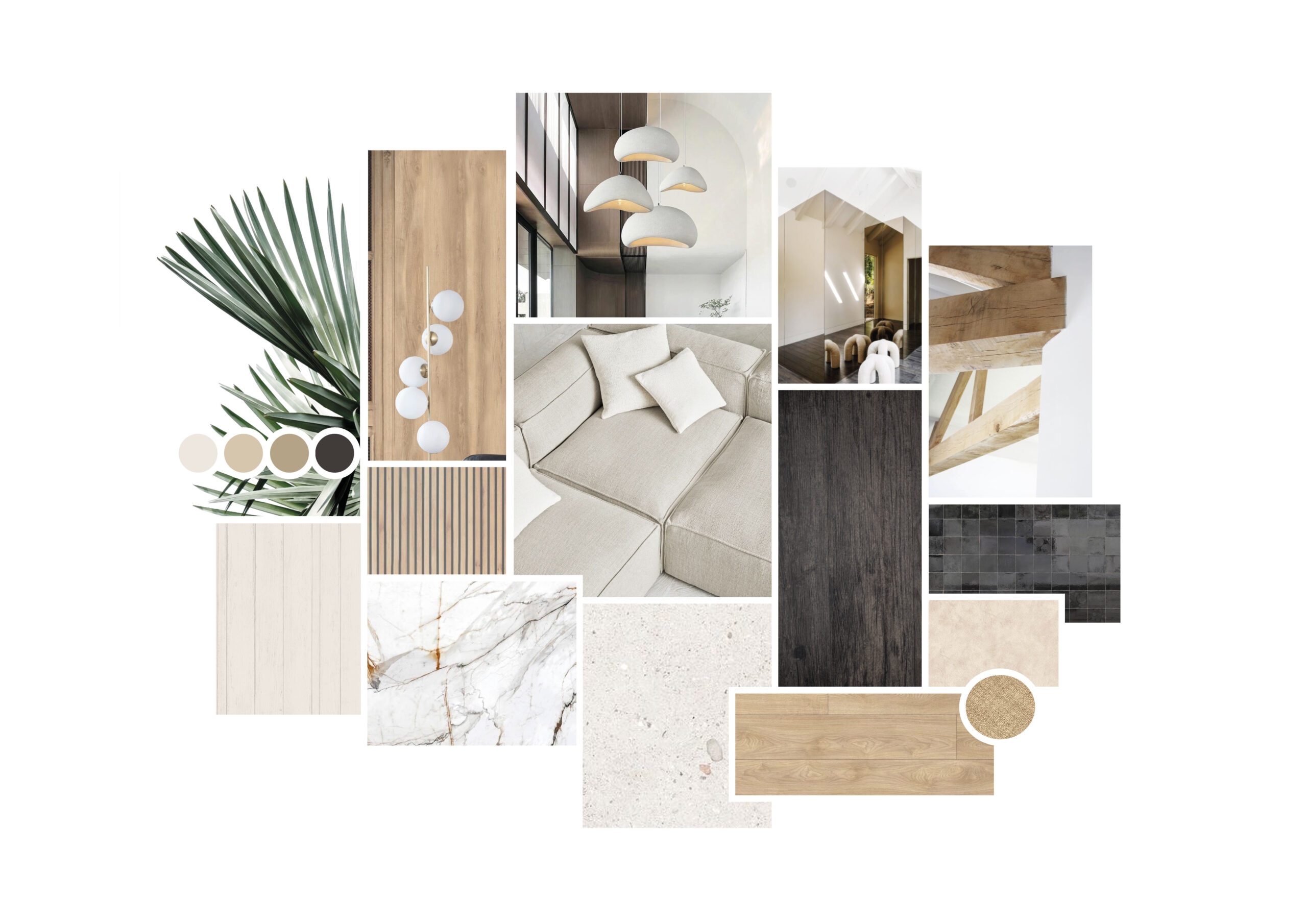 Claire Melul Architecture Intérieure – Projet Leiria – Moodboard Claire Melul Architecture Intérieure - Projet Leiria - Moodboard