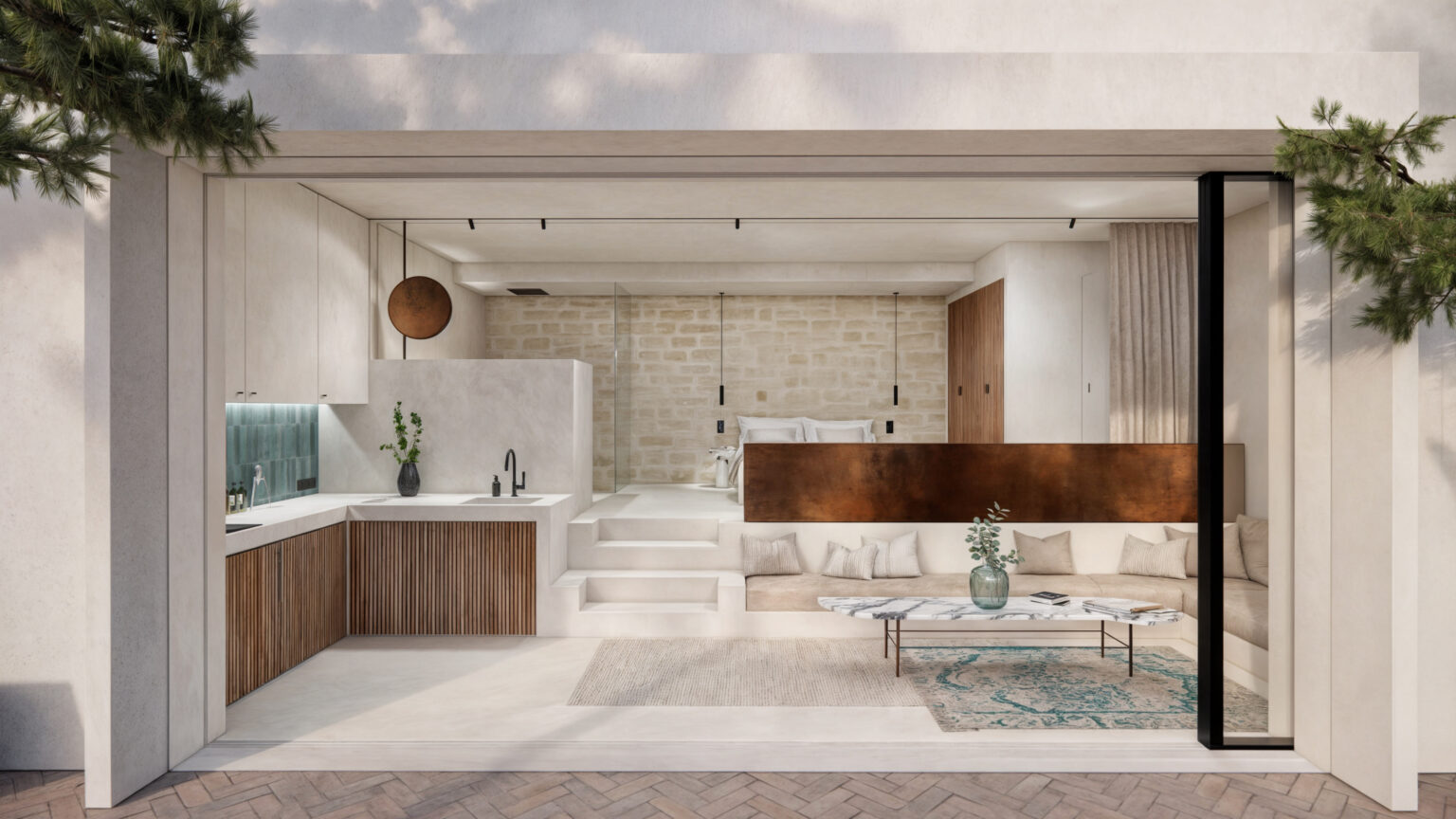 Claire Melul Architecture Intérieure - Studio Corse - Vue face